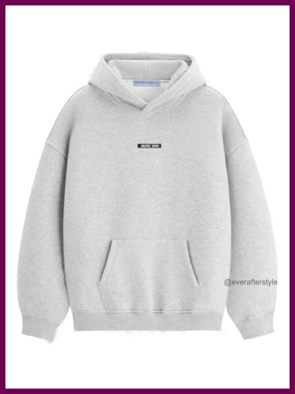 Aelfric Eden Fleece Lined Hoodie Oversized Pullover Unisex Casual Warm